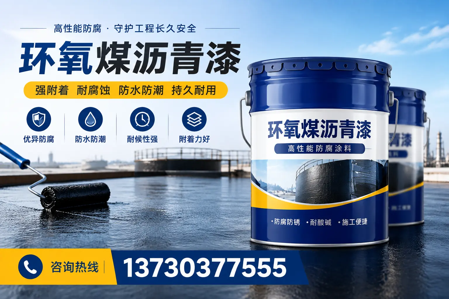 如何判断环氧煤沥青漆的质量?临朐消费者指南