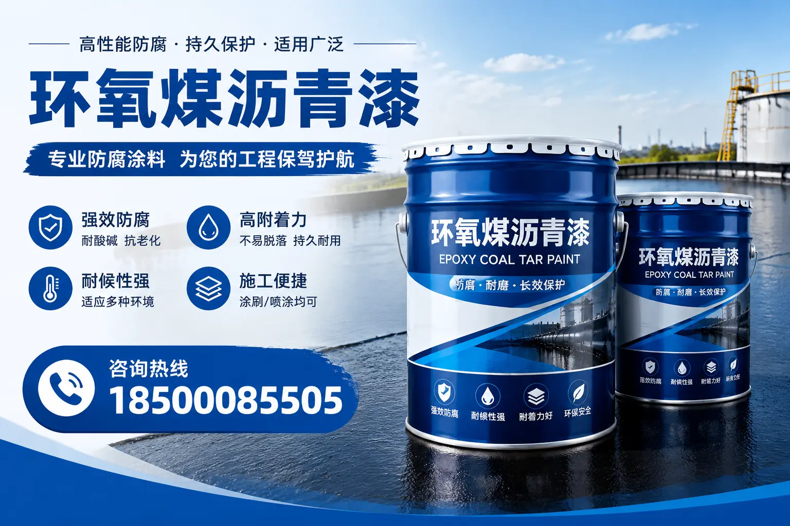 环氧煤沥青漆与其他漆类的比较，临朐用户的选择依据