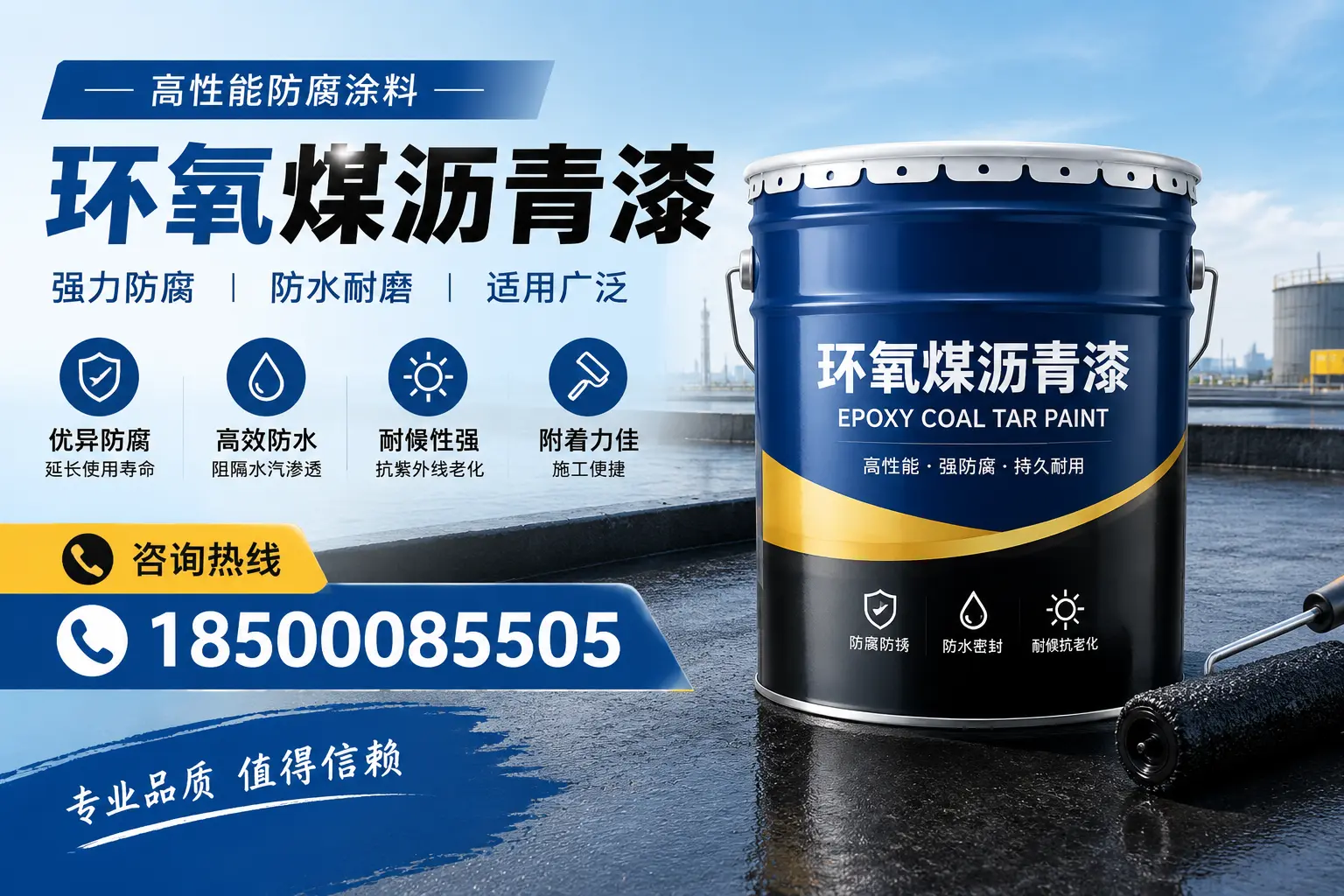 环氧煤沥青漆的主要成分与功能，临朐用户深度了解